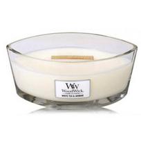 WoodWick White Tea & Jasmine aromatinė žvakė - 275 g.
