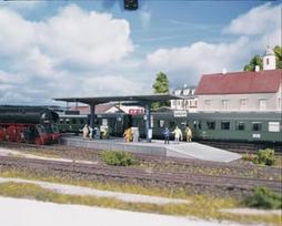 Priedas Piko Train Station 61821, įvairių spalvų