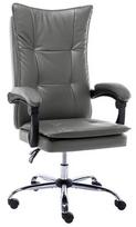 Biuro kėdė VLX Faux Leather 20350, antracito