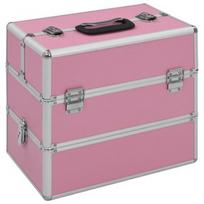 Pirkti Lagaminas kosmetikai VLX Aluminium 91838, rožinis, 370 x 240 x 350 mm - Photo 1