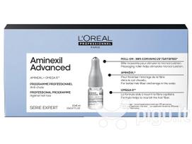 Ampulės nuo plaukų slinkimo L'Oreal Professionnel Serie Expert Aminexil Advanced 10x6 ml
