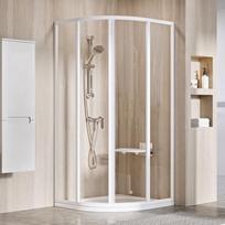 duso kabinos 80 x 80 ravak - Ravak SKCP4, pusapvalė, be padėklo, 775-795 mm x 775-795 mm x 1950 mm - 1 nuotrauka