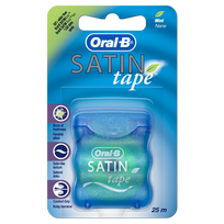 Oral-B Oral B SATIN Floss (Mint) Mėtų Skonio, 25 m