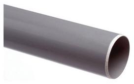 kanalizacijos vamzdis d110 - Kanalizacijos vamzdis Wavin Internal Sewer Pipe Grey D110mm 2m - 1 nuotrauka