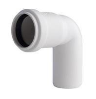 kanalizacijos vamzdziai senukai - Alkūnė Wavin Elbow Pipe White 87° 40mm - 1 nuotrauka