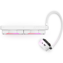 nzxt - NZXT AIO Liquid Cooler With Aer RGB Kraken X63 RGB Baltas - 3 nuotrauka