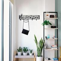 Kalune Design Metalo sieninis kablys Note