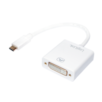 usb i c adapteris - LogiLink Display Adapter USB-C to DVI - 1 nuotrauka