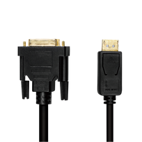 displayport dvi - Kabelis Logilink DisplayPort to DVI cable, juoda, 1 m - 2 nuotrauka