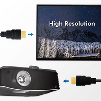 hdmi 2.1 ultra high speed - Kabelis Logilink, juoda - 3 nuotrauka