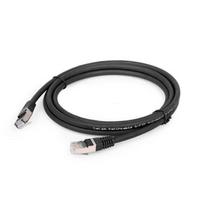 kabelis sftp cat6e - Laidas Gembird RJ-45 S/FTP Cat6A LSZH 5m Black - 2 nuotrauka