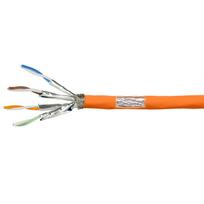 Logilink Verlegekabel S/FTP Cat7 AWG23 1000MHz oranžinis 200,0m