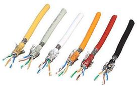 EFB Rohkabel Cat7, S/FTP, LSZH, braun, 100m Ring