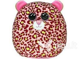 Pliušinis žaislas TY Squish a Boos Lainey, spalvotas leopardas, 25 cm