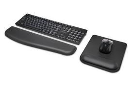 peles kilimelis mouse pad - Kensington ErgoSoft Mouse Pad With Wrist Rest For Standard Black - 2 nuotrauka