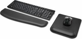 peles kilimelis mouse pad - Kensington ErgoSoft Mouse Pad With Wrist Rest For Standard Black - 10 nuotrauka