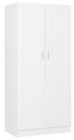 Spinta VLX Chipboard 803434, balta, 82.5 cm x 51.5 cm x 180 cm