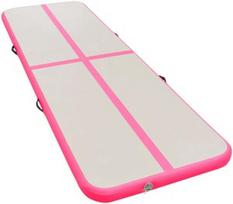 Pripučiamas gimnastikos kilimėlis VLX Gymnastics Mat, rožinė/pilka, 800 cm x 100 cm x 100 mm