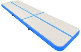 Pripučiamas gimnastikos kilimėlis VLX 92686, mėlyna/pilka, 600 cm x 100 cm x 200 mm