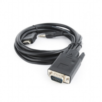 d sub kabelis - Gembird Cable HDMI / VGA / 3.5mm Black 1.8m - 4 nuotrauka