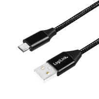 Logilink USB to Micro USB Cable Black 1m