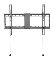 laikiklis 200x200 - Fiksuotas sieninis laikiklis DELTACO OFFICE lankstomas, 37"-80", 70kg, 200x200-600x400, juodas / ARM - 1 nuotrauka