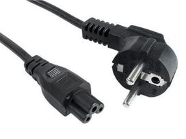 pc power cable - Gembird Cable Schuko to IEC320 C5 Black 3m - 4 nuotrauka