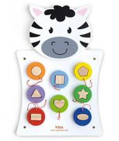 montessori zaislai - Lavinimo žaislas VIGA Wall Game Match Shapes - 1 nuotrauka
