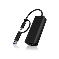 usb c adapteris to ethernet - Raidsonic USB 3.0 Type-C to 2.5 Gigabit Ethernet adapter IB-LAN300-C3 - 4 nuotrauka