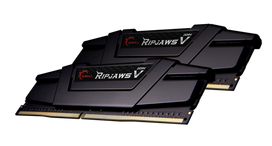 3600mhz ddr4 ram - G.SKILL RipJawsV Black 16GB 3600MHz CL16 DDR4 KIT OF 2 F4-3600C16D-16GVKC - 2 nuotrauka