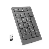 lenovo professional wireless klaviatura - Lenovo Go Wireless Numeric Keypad Storm Grey | 4Y41C33791 - 5 nuotrauka