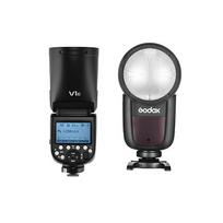v1 godox canon - Godox V1 round head flash Canon - 1 nuotrauka