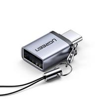 usb a to usb c usb 3.0 - USB to USB-C Adapter UGREEN US270 (Gray) - 1 nuotrauka
