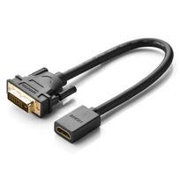 adapteris dvi to hdmi - Adapter DVI to HDMI UGREEN 20118 (black) - 1 nuotrauka