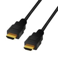 hdmi 2.1 ultra high speed - Kabelis Logilink, juoda, 1 m - 4 nuotrauka