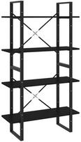 Pirkti Spinta VLX 4-Tier Book Cabinet 806458, juoda, 80 cm x 30 cm x 140 cm - Photo 1