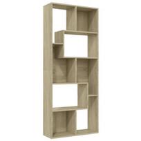 Lentyna VLX Sonoma Oak 801880, ruda, 24 cm x 67 cm x 161 cm