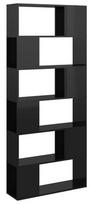 Lentyna VLX Room Divider 809159, juoda, 80 cm x 24 cm x 186 cm
