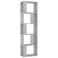 Sekcija VLX Chipboard 800112, pilka, 24 cm x 45 cm x 159 cm