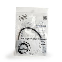 displayport hdmi adapteri - Gembird Adapter Displayport-mini to HDMI Black - 3 nuotrauka