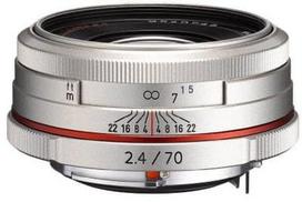 Ricoh PENTAX HD DA 70MM F2,4 LIM. SILVER