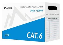 cata - Lanberg Patch Cable UTP CAT6 305m CCA Grey - 1 nuotrauka