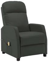 Fotelis VLX Faux Leather 321362, antracito, 97 cm x 65 cm x 105 cm