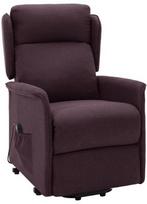 Fotelis VLX Fabric 324028, violetinis, 98 cm x 68 cm x 100 cm