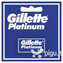 Dviašmeniai skutimosi peiliukai Gillette Platinum, 5vnt.