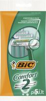 Vienkartiniai skustuvai vyrams Bic 2 Comfort Disposable Razors 5 vnt.