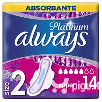 Higieniniai paketai Always Platinum Super 14 vnt