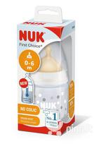 Polipropileno buteliukas su temperatūros kontrole NUK FC+, 150 ml, 0-6 mėn.