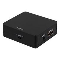 Adapteris DELTACO HDMI to HDMI + SPDIF / 3.5mm, Ultra HD in 30Hz, 5.1 / 2.1 audio, juodas / HDMI-7038