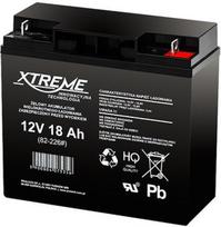 akumuliatorius 12v 18ah - UPS  Blow Xtreme 82-226, 18 Ah - 1 nuotrauka